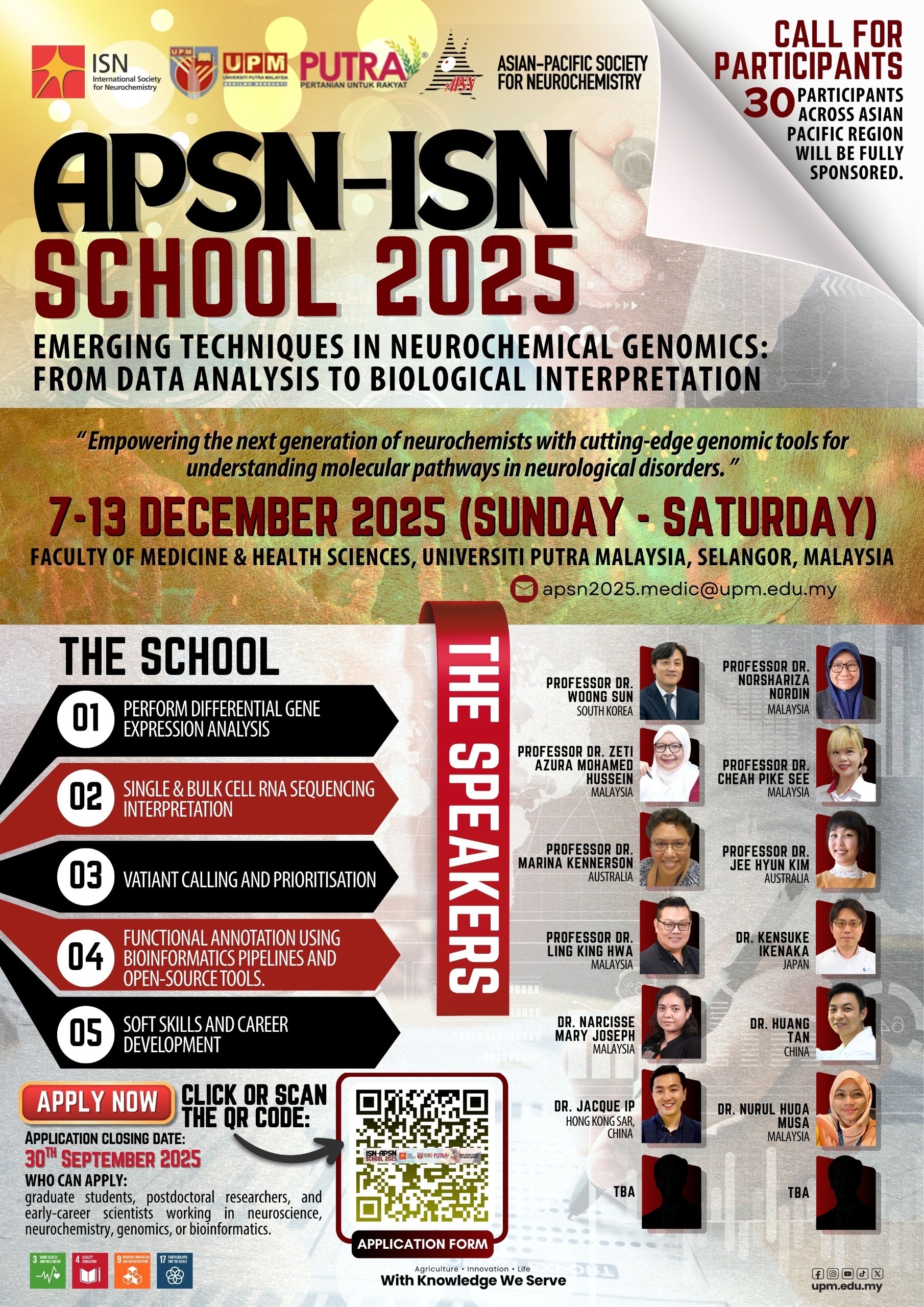 flyer APSN ISN School 2025